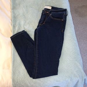 A&F darkwash jeans